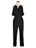Adelyn Rae 100% Cotton Solid Black Jumpsuit Size S - photo 1