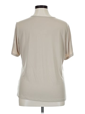 Susan Graver Short Sleeve T-Shirt (view 2)