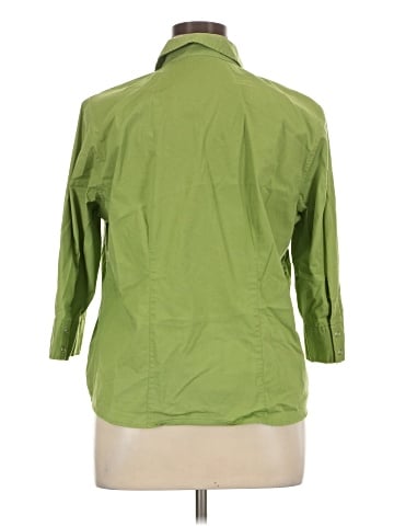 Style&Co 3/4 Sleeve Button-Down Shirt (view 2)