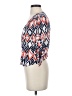 Aqua Orange 3/4 Sleeve Blouse Size S - photo 5