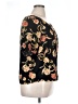 DR2 100% Rayon Black Short Sleeve Blouse Size XL - photo 4
