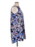 Halogen 100% Polyester Print Blue Casual Dress Size XL - photo 4
