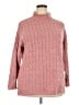 Bergdorf Goodman Pink Wool Pullover Sweater Size XXL (estimated) - photo 1