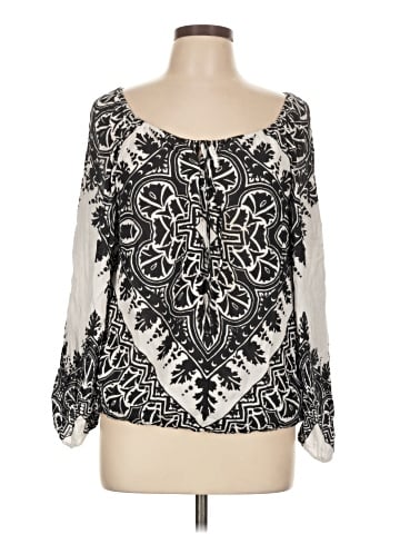 Alice + Olivia Long Sleeve Blouse (view 1)