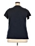 Evans 100% Cotton Blue Short Sleeve Top Size 18 - photo 2