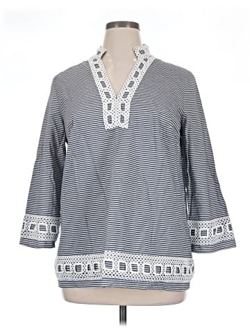 Preston & York 3/4 Sleeve Blouse (view 1)