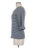 Three Dots Blue 3/4 Sleeve Top Size M - photo 5