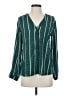 Unbranded Teal Long Sleeve Blouse Size S - photo 1