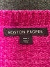 Boston Proper 100% Polyester Pink Pullover Sweater Size L - photo 7