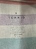 Torrid Stripes White Casual Dress Size 2X Plus (2) - photo 7
