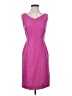 Max Mara 100% Linen Pink Cocktail Dress Size 2 - photo 1