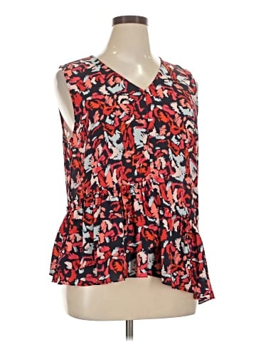 Halogen Sleeveless Blouse (view 1)