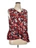 Halogen Red Sleeveless Blouse Size XL - photo 1