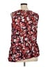 Halogen Red Sleeveless Blouse Size XL - photo 2