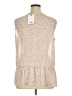DR2 Pink Sleeveless Blouse Size XL - photo 2