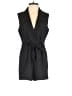 Tea & Cup 100% Polyester Solid Black Romper Size S - photo 1
