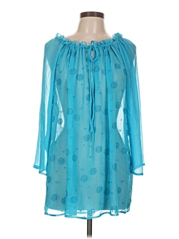 Maggie Barnes 3/4 Sleeve Blouse (view 1)