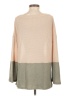 Illa Illa Color Block Tan Pullover Sweater Size S - photo 2