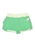 Athleta Color Block Green Athletic Shorts Size XL - photo 1