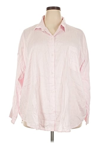 Victoria's Secret Long Sleeve Button-Down Shirt (view 1)