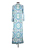 Hale Bob Print Blue Casual Dress Size S - photo 2