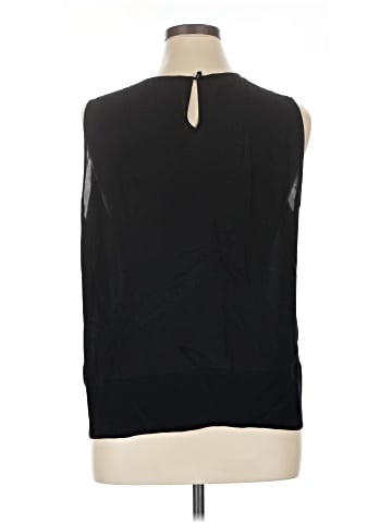 St. John Sleeveless Silk Top (view 2)