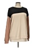 MIHOLL Color Block Tan Sweatshirt Size L - photo 1