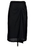 Nine West 100% Polyester Solid Black Formal Skirt Size M - photo 1