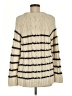 J.Jill Stripes Ivory Pullover Sweater Size M - photo 2