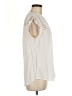 Daniel Rainn 100% Rayon Ivory Short Sleeve Blouse Size L - photo 4