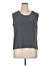 St. John Gray Sleeveless Top Size 16 - photo 1