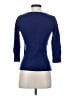 Pure Collection 100% Cashmere Blue Cashmere Pullover Sweater Size 4 - photo 2