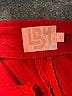 LBH 100% Polyester Solid Red Athletic Shorts Size 10 - photo 3