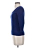 Pure Collection 100% Cashmere Blue Cashmere Pullover Sweater Size 4 - photo 5
