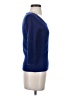Pure Collection 100% Cashmere Blue Cashmere Pullover Sweater Size 4 - photo 4