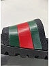 Gucci 100% Rubber Black Sandals Size 10 1/2 - photo 5
