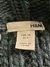 H&M 100% Wool Black Wool Cardigan Size 6 - photo 7