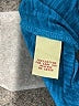 Reba 100% Cotton Blue 3/4 Sleeve Blouse Size M - photo 8