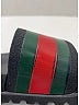 Gucci 100% Rubber Black Sandals Size 10 1/2 - photo 3