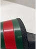 Gucci 100% Rubber Black Sandals Size 10 1/2 - photo 4
