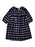 Mer St. Barth Checkered-gingham Blue Dress Size 10 - photo 1