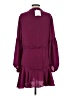 AaKaa 100% Polyester Burgundy Casual Dress Size S - photo 2