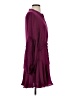 AaKaa 100% Polyester Burgundy Casual Dress Size S - photo 4