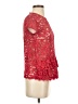 Thakoon Red Short Sleeve Top Size 2 - photo 4