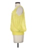 Mine Yellow Sleeveless Blouse Size S - photo 5