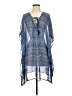 Tommy Bahama 100% Polyester Blue Casual Dress Size S - photo 1