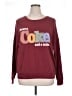 Coca-Cola Burgundy Sweatshirt Size XL - photo 1