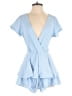 Altar'd State Solid Blue Romper Size S - photo 1