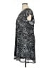 Sunny Leigh Print Gray Casual Dress Size XL - photo 5