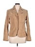 Siena 100% Leather Solid Tan Blazer Size 14 - photo 1